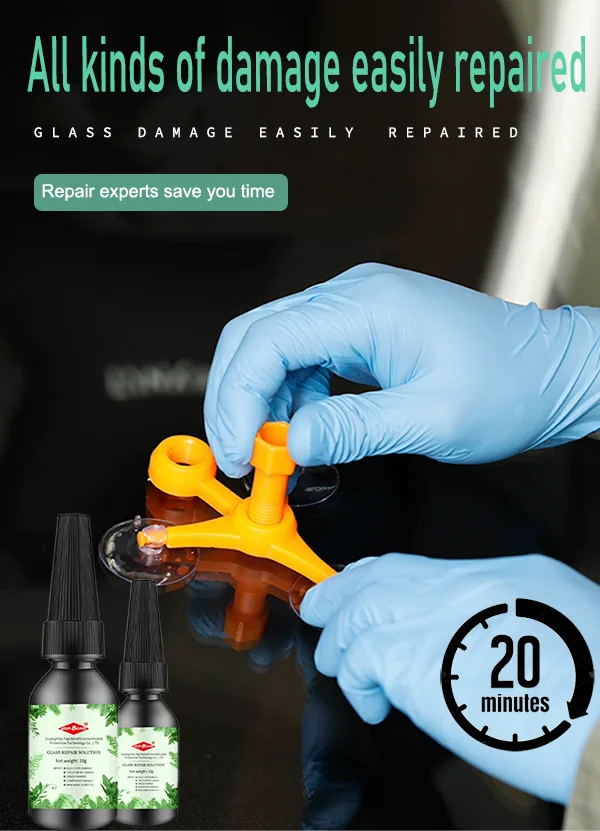 Hot Sale Glass Crack Repair Screen Crack Windscreen Repair Liquid Windscreen Repair Kit Windshield