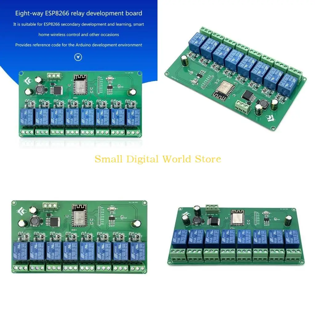 

77UB ESP8266 5V модуль реле Wi-Fi Things Home Demote Complyce Cholke Телефон ESP-01 Модуль 5 В/7-28 В