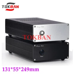 Tokban Audio 1359 131*55*249mm Aluminum Power Amplifier Chassis Enclosure DIy Power Supply Case Shell