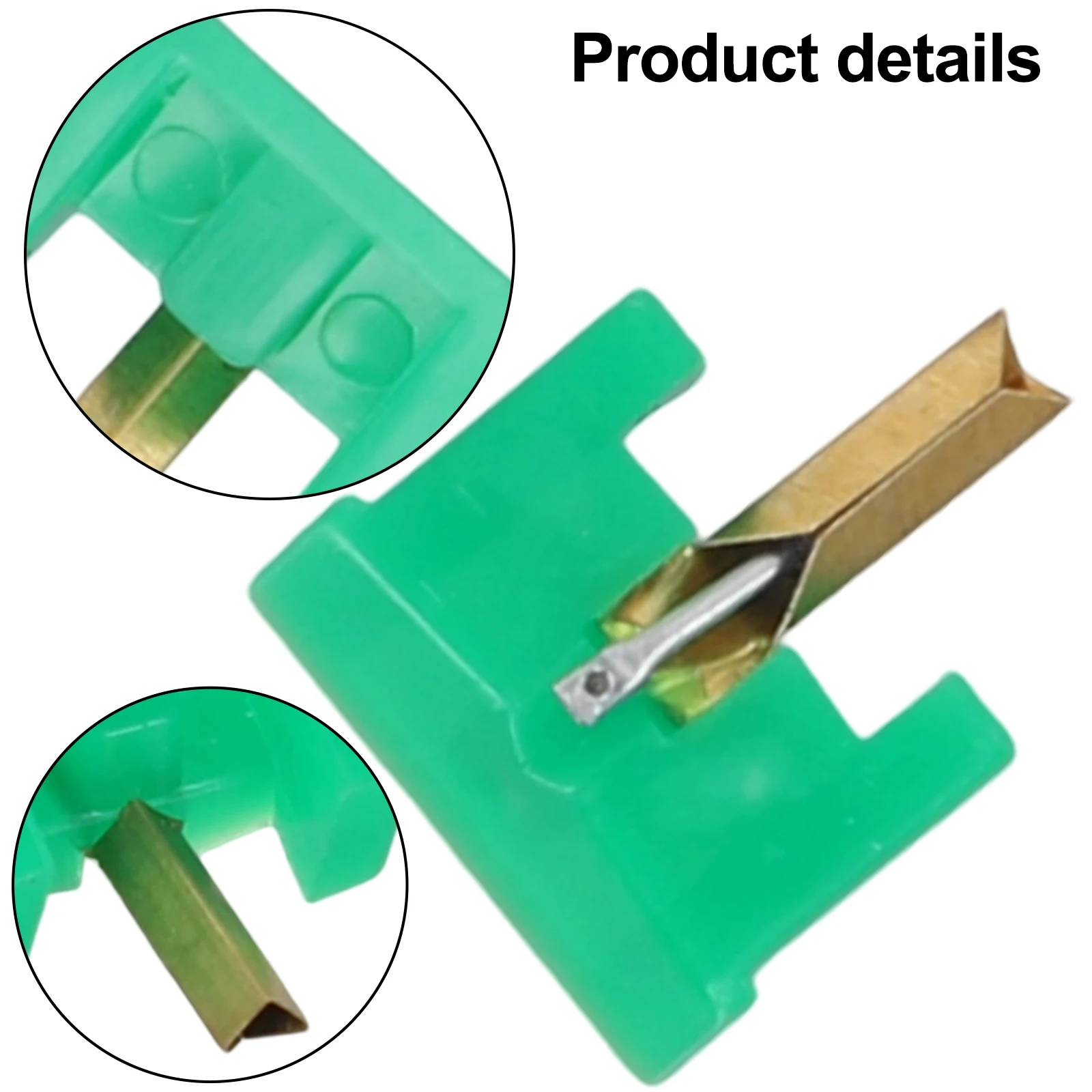 Green Replacement Stylus With Conical Tip For For Technics EPS270D EPS270C II EPS290C EPS405C EPS440C Turntable Cartridge Needle