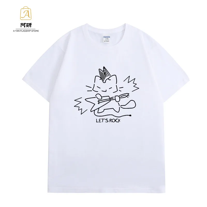 camiseta-estampada-pok-E-mon-estilo-sketch-casual-com-pikachu-e-meow-geng-gui-vestuario-para-pais-e-filhos