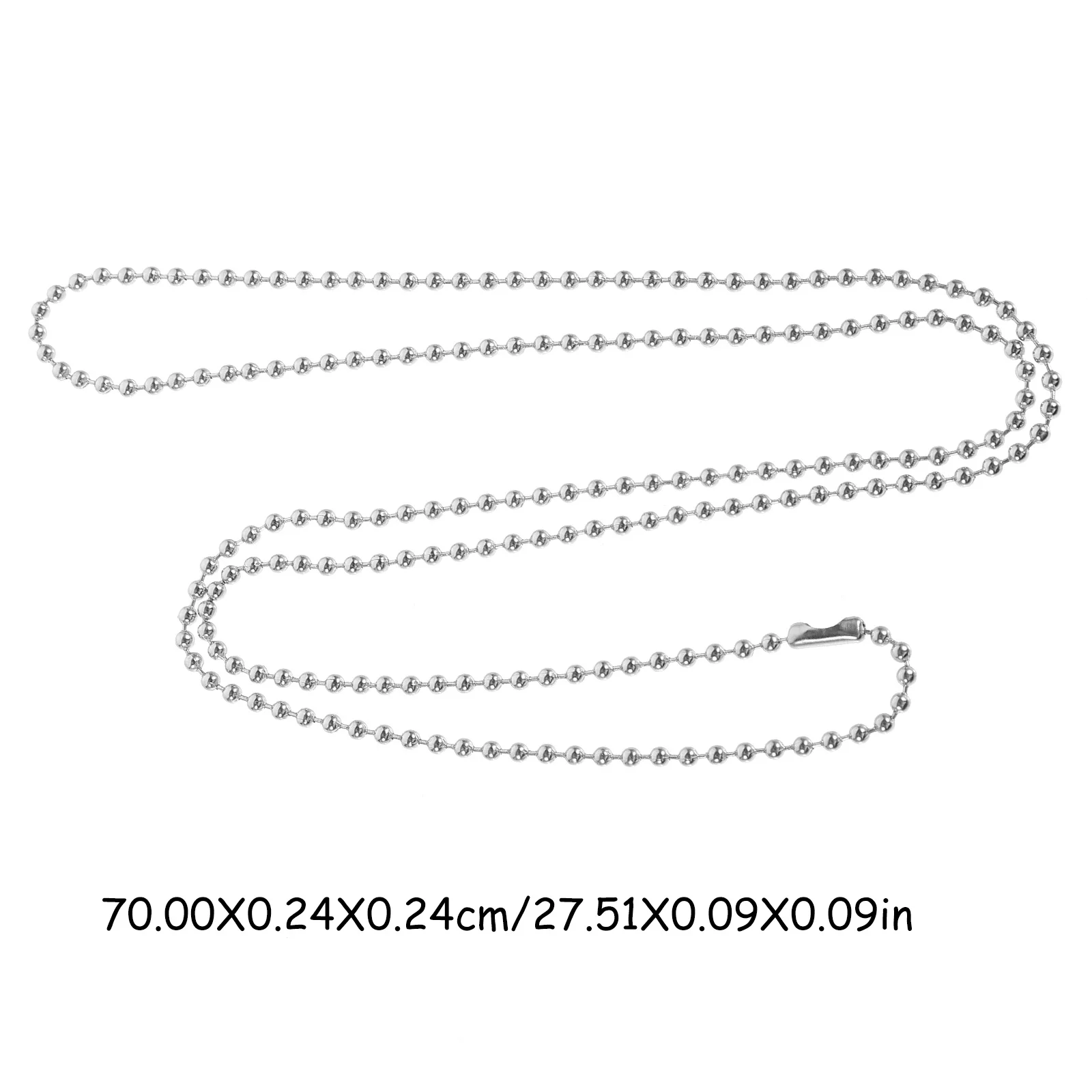 Цепочка из бисера для поделок, металлическая собака, принадлежности для рукоделия из нержавеющей стали