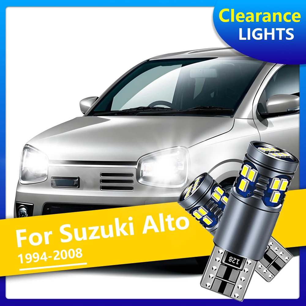 

Для Suzuki Alto 1994-2008 2000 2001 2002 2003 2004 2005 2006 2007 2 шт. Высокое качество Canbus Car W5W T10 светодиодный габаритный фонарь