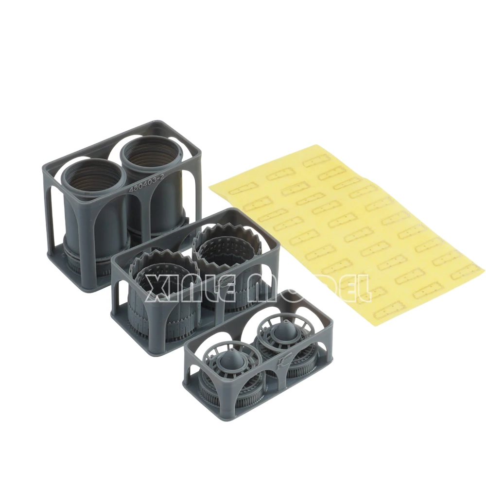 Alexen Models RocKit 3D-Druck 480403 1/48 J-20 Expansion Tail Spray, für Trumpeter MENG Modellbausatz DIY-Zubehör