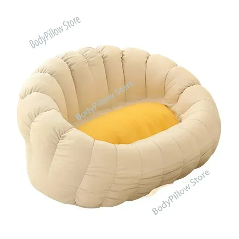 

Soft Camping Fillers Bean Bag Sofa Lazy Bed Cute Lounge Single Reading Sofa Comfy Bedroom Balcony Chaise Lounges Furniture