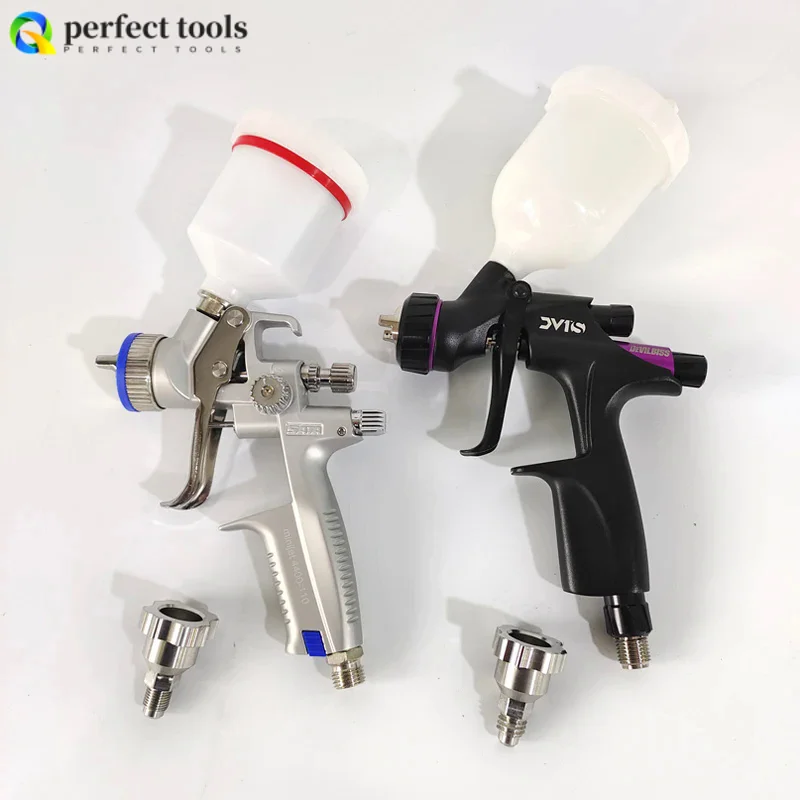 Suitable For Sata Debilibiss Spray Gun Adapter Quick Connector M11X1.5/ M10X1mm Connector Is Suitable For No-Clean Cup