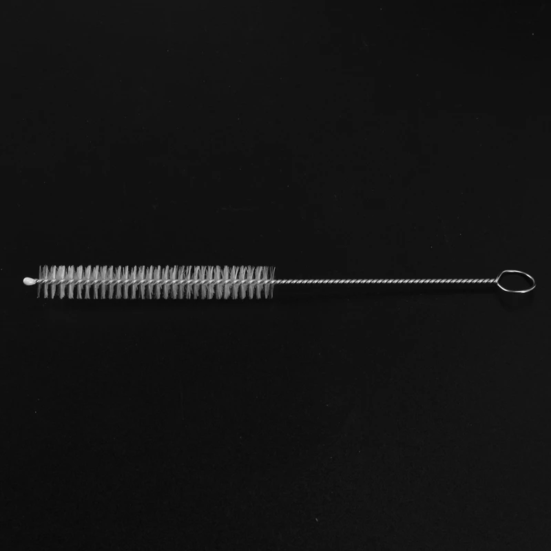 10 шт 10 мм диа химический тест-трубка бутылка нейлоновая моющая щетка инструмент белый