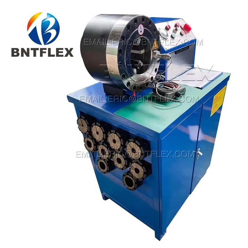 Quick dies tool break high accuracy rubber hose crimping machine