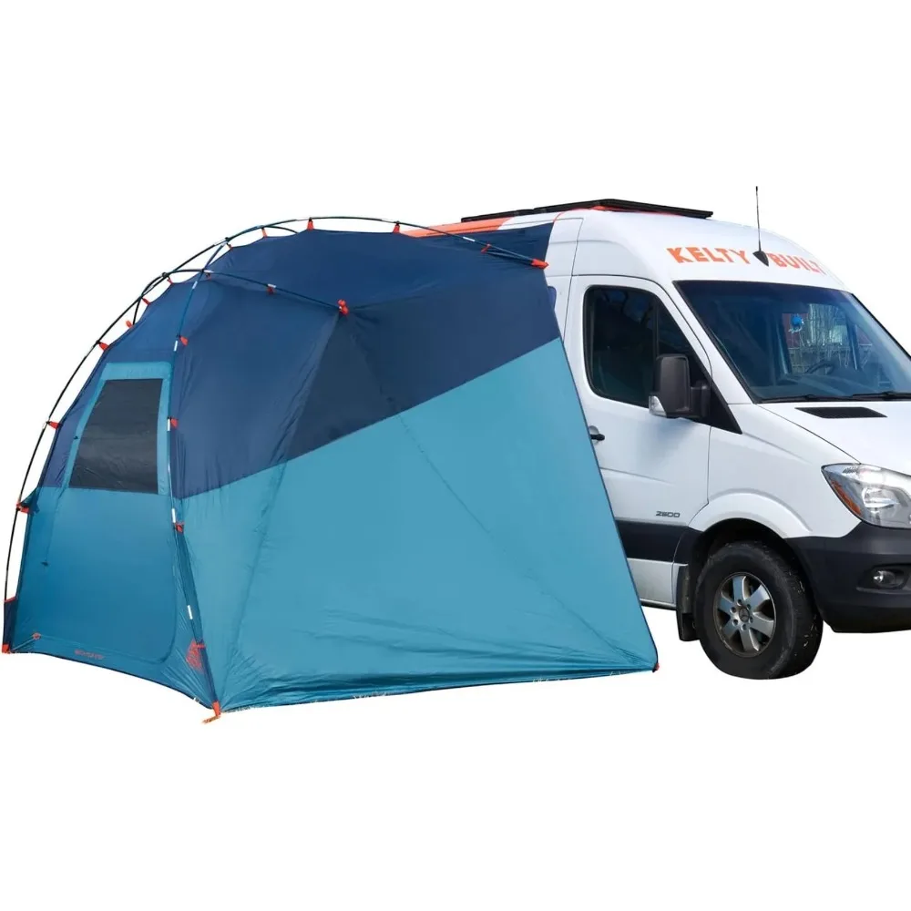 Backroads Shelter Universal Mounted Car Camping Shelter with Zippered Entry, Sturdy Frame, Protection from Elements