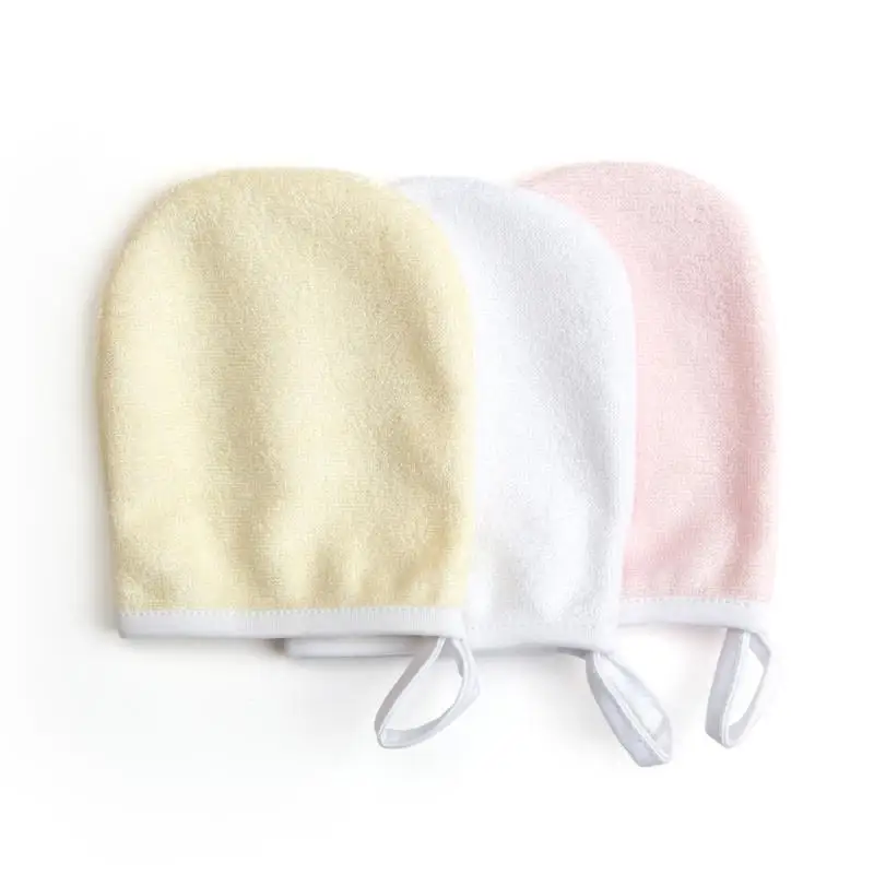 Reusable Facial Cleansing Glove Microfiber Cloth Makeup Remover Towel Face Towel Face Cleaner Pads Face Care Tool