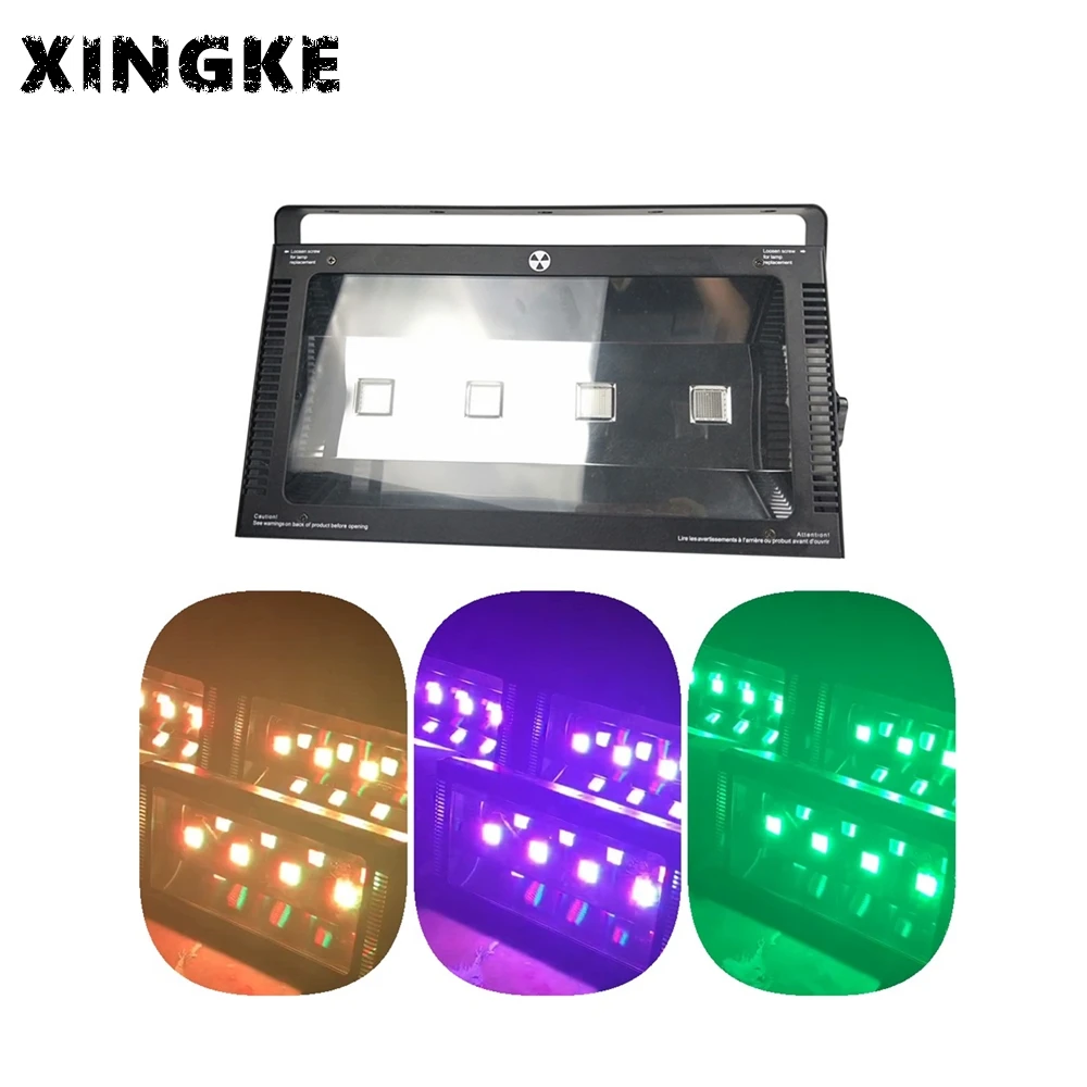 

4Pcs/Lot wholesale price 400W RGB 3IN1 Led Strobe Stage Effect Disco Flash Light For Nightclub Event