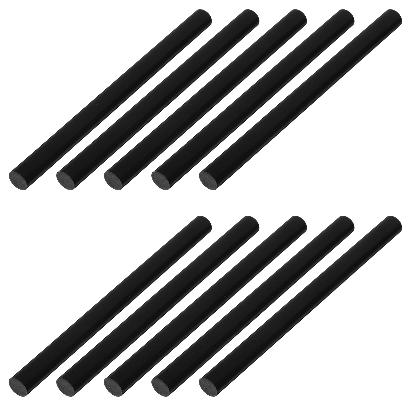 

50pcs Black Glue Sticks Hot Melt Adhesive Sticks Strong Bonding Craft Supplies Resin Material DIY Tools Classroom Use