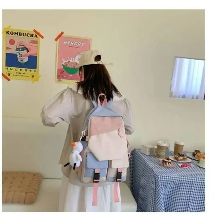 Аниме-игра, черный, синий, красный, Jibaku Shounen, школьные ранцы Hanako-Kun для унитаза, рюкзаки большой вместимости