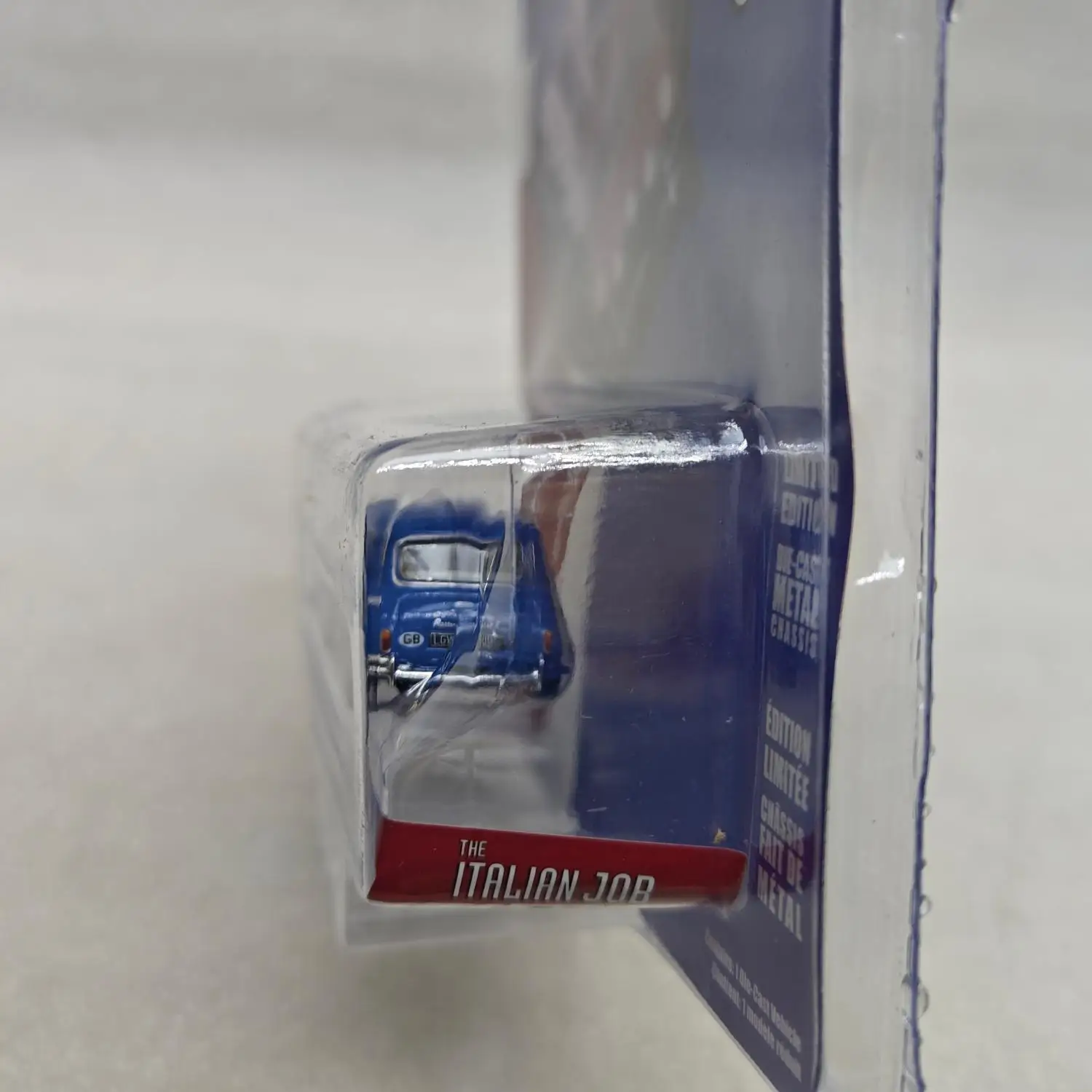 그린라이트 1:64 1967 오스틴 미니 쿠퍼 합금 자동차 모형, 고정밀 어린이 수집가 선물 장식 장식품