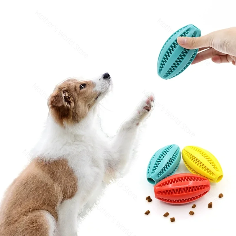 

Dog Accessories Pets Products. Pet Dog Chew Toy Natural Rubber Teeth Cleaning Snack Ball Super Hard Toys for Dogs Supplies Home