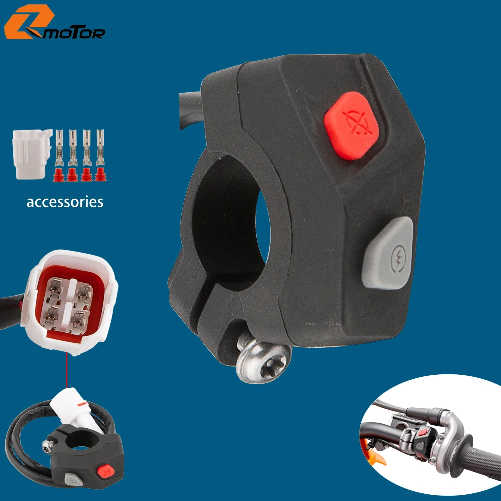 Motorcycle Start- Kill Switch For Gasgas EC EX MC 125 150 250 250F 300 350 350F 450 500 2024-2025 Replacment EX EX MC 2021-2023