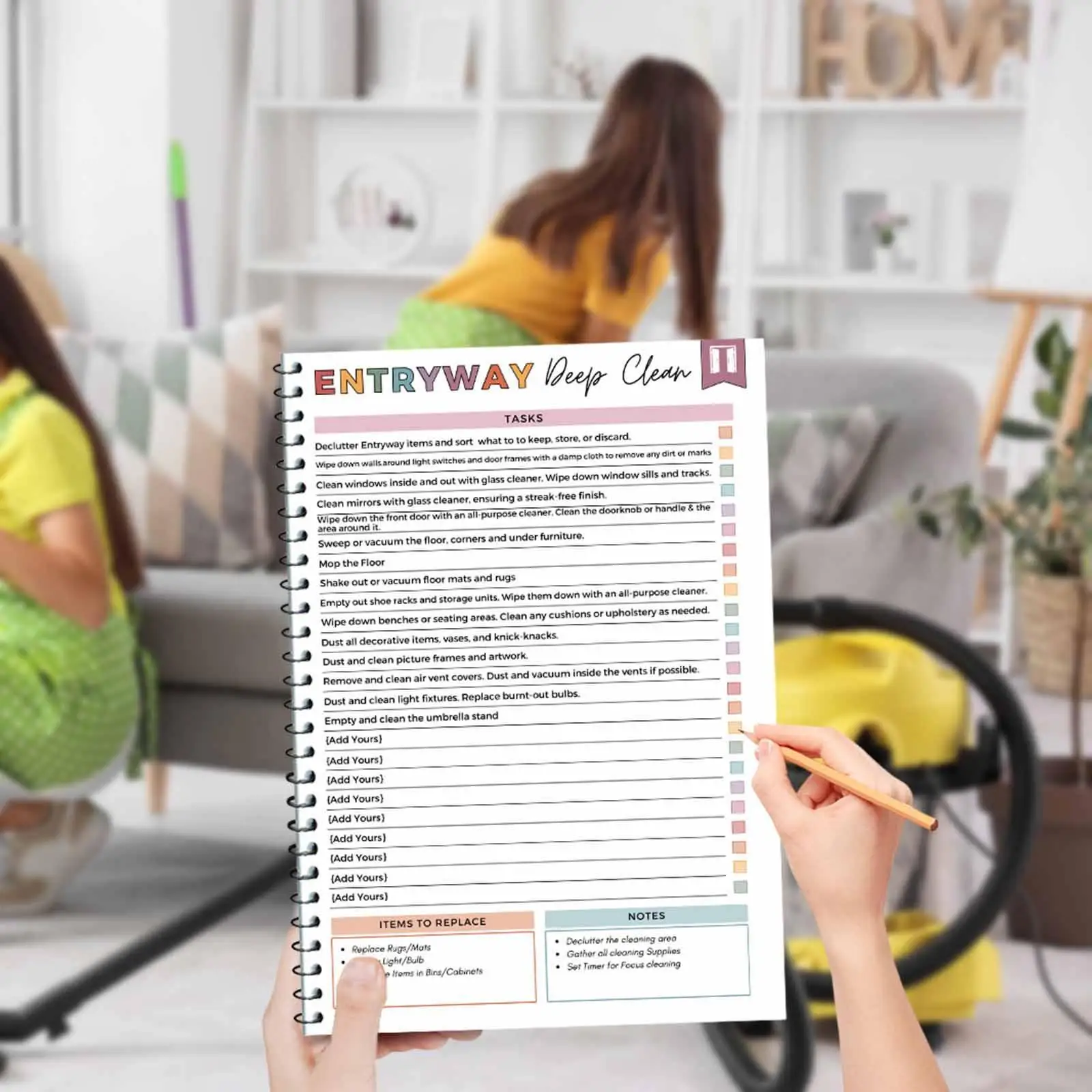 Cleaning Schedule Daily Weekly Monthly Checklist Home Improvement Gift Elegant Checklist Planner Cleaning and Organizing Tool