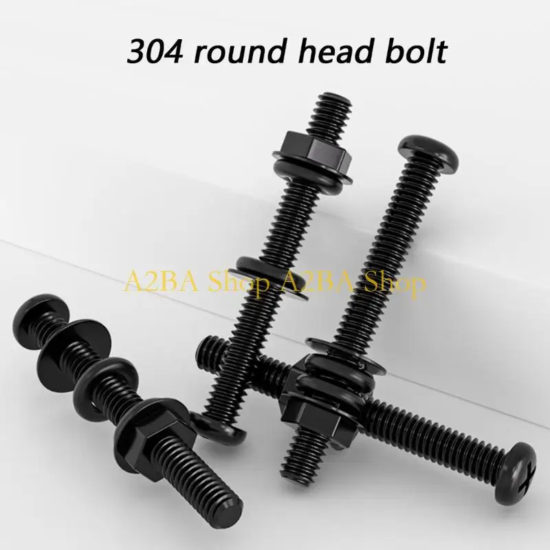 a2ba-35-40-50-60-ミリメートル金属長ネジアルミ-コンピュータケースファン取付用