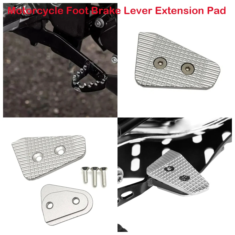 

Fit for BMW F800GS F850GS F750GS GS F850 F800 Not ADV 2024 2025 Motorcycle Foot Brake Lever Extension Plate Extender Pad Widener