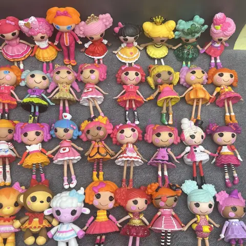 Original Många stilar kan väljas 8 cm Lalaloopsy Little Sister Multi-stil dockor PVC-högtidsgåva flickleksak 8 best sales Lalaloopsy docka - №7