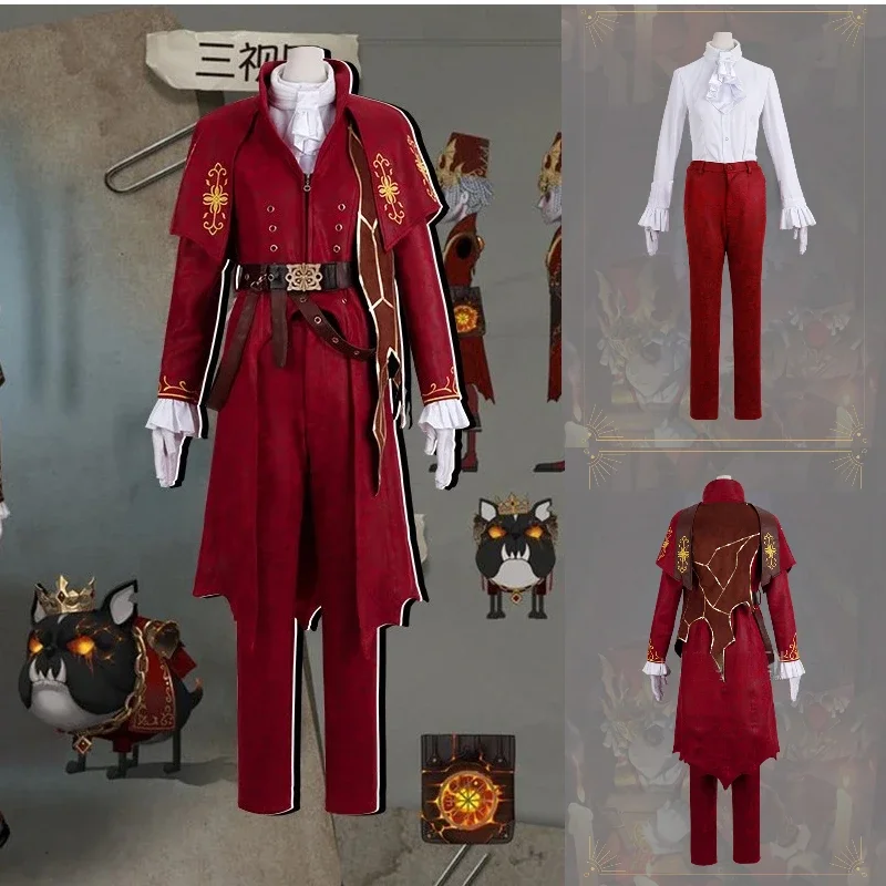 [Customized] Identity V Victor Grantz Postman Initial Skin Game Suit Gorgeous Uniform Cosplay Costume Halloween Party Outfit