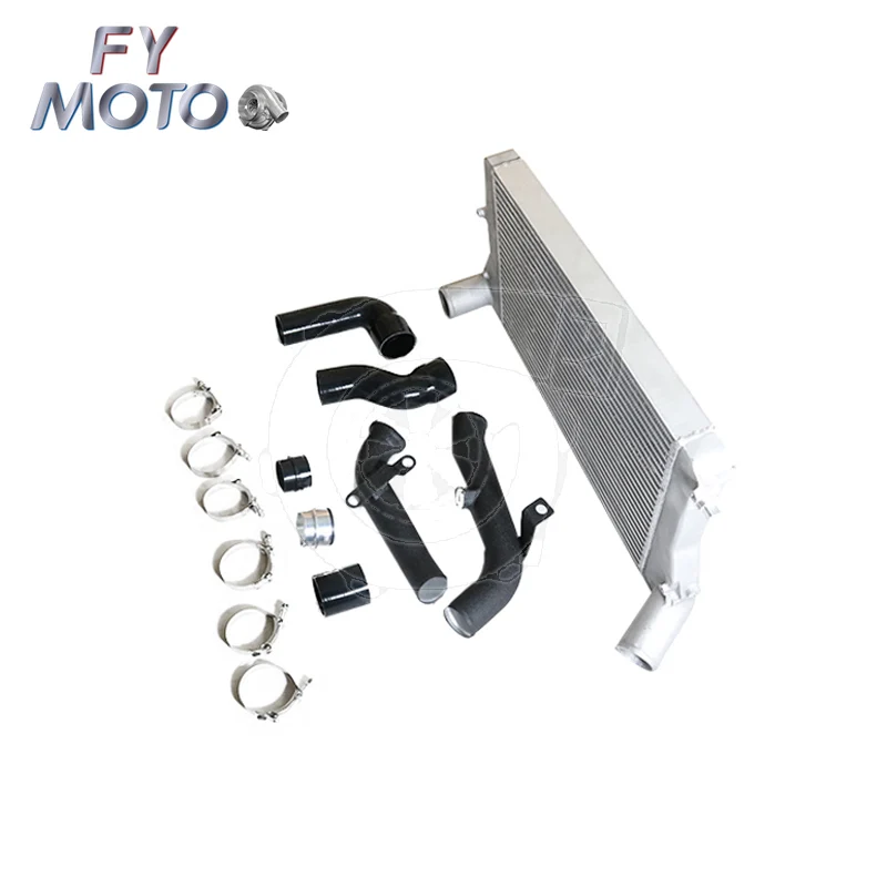 مجموعات المبرد الداخلي + خرطوم السيليكون لشركة فولكس فاجن MK5 MK6 A3 EA888 2.0 TFSI TSI #2