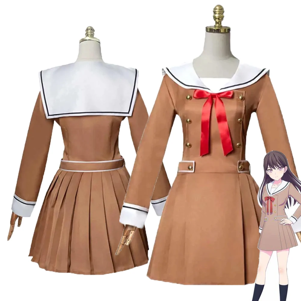 

Anime Cos Shiina Taki Cosplay Costume Outfits Uniform Tops Dresses Accessories For Adult Girls Roleplay Halloween Carnival Suits