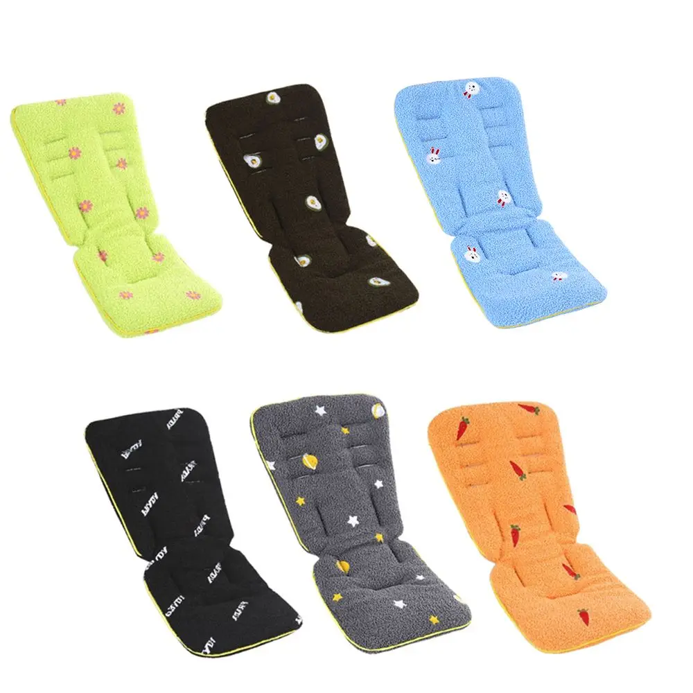 

Adjustbale Pushchair Mattress Colorful Pushchair Mat Baby Pram Seat Pad Soft Car Seat Pad Baby Stroller Seat Cushion