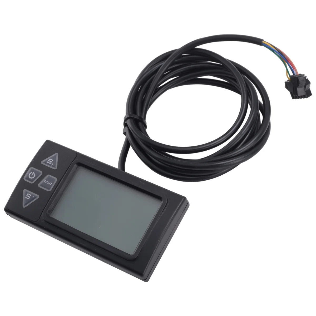 S861 LCD Ebike Display with SM Plug for Electric Bike BLDC Controller Control Panel Black 24V-36V