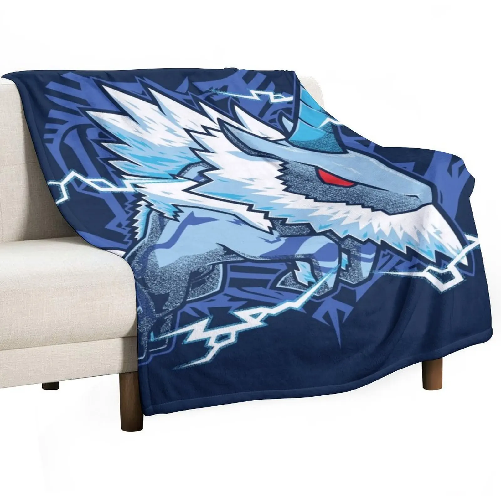 

Kirin Monster Hunter Throw Blanket Stuffeds Sofa Throw for babies Moving Blankets