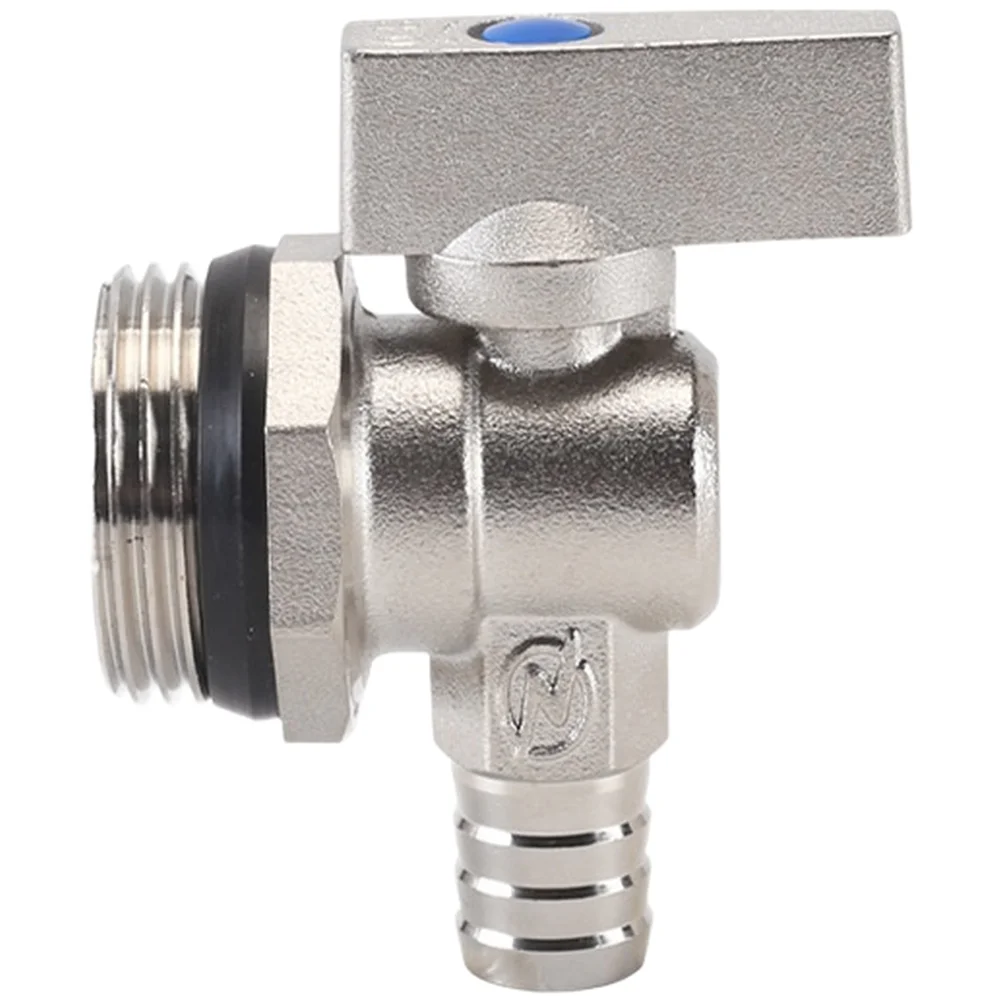 Inch Copper HVAC Drain Valve Orange High Flow For Floor Heating Radiator System With Cleaning Spray Tool Purge Fitting