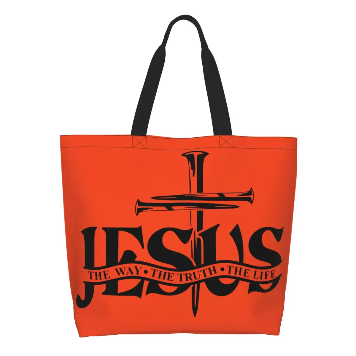 reutilizavel-jesus-a-maneira-a-verdade-a-vida-sacola-de-compras-ombro-lona-sacola-portatil-fe-crista-sacos-de-compras-de-mercearia