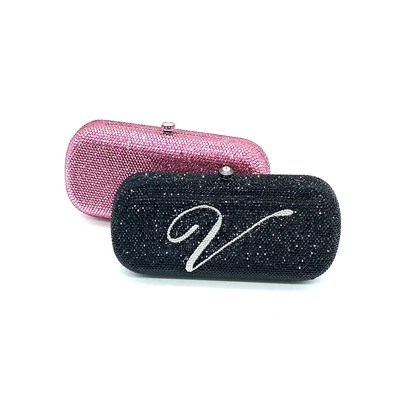 

Luxury Women Glittering Crystal Couture Clutch - Eye - catching Formal Dinner name Bag