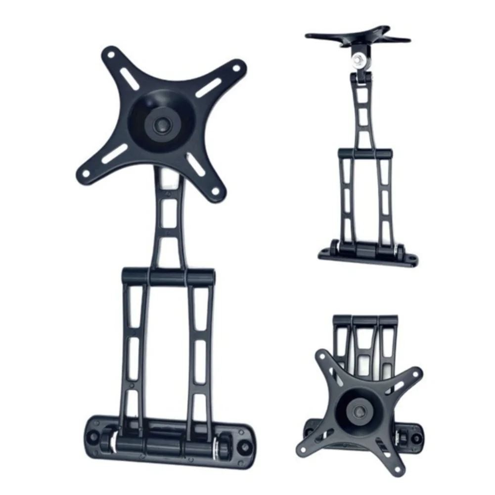 Retractable Foldable Wall Mount Holder For 10-32inch Screen Portrait Landscape Adjustable Angle Monitor Stand For Computer