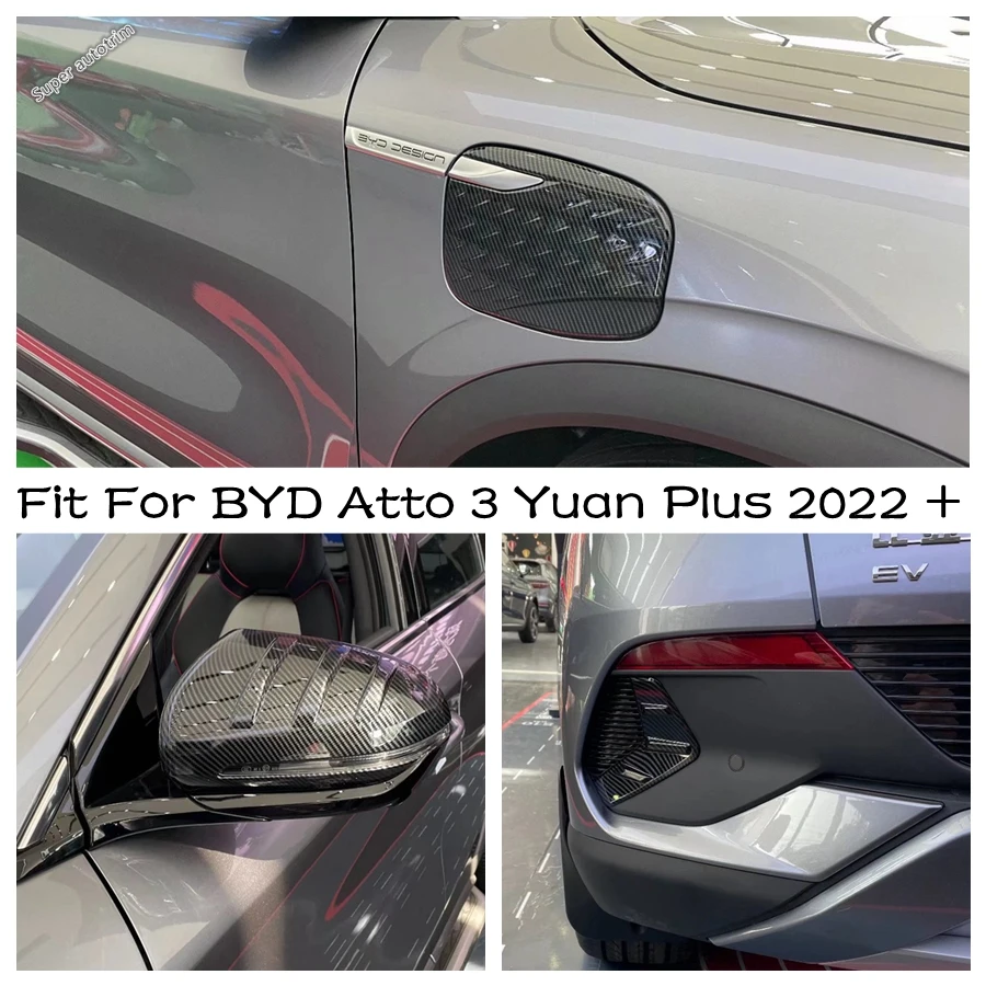 

Window Wiper / Charging Port Cap / Rearview Mirror / Fog Light Lamp Cover Trim Accessories For BYD Atto 3 Yuan Plus 2022 - 2024