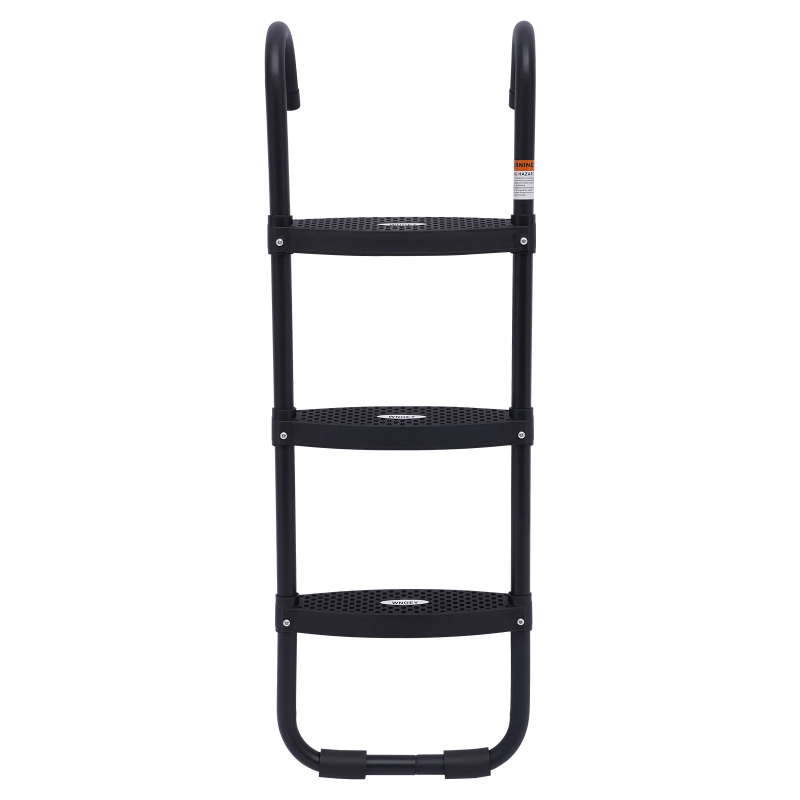 2/3-steps Universal Trampoline Ladder 165lbs Load Suitable For Round And Rectangular Trampolines With A Diameter Of 6-16ft