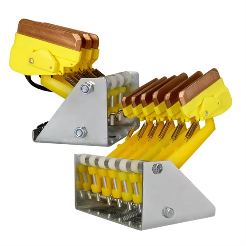 

CRANE ACCESSORIES Comb-Type Collector For C-Type Conductor Rail Automated Assembly Line