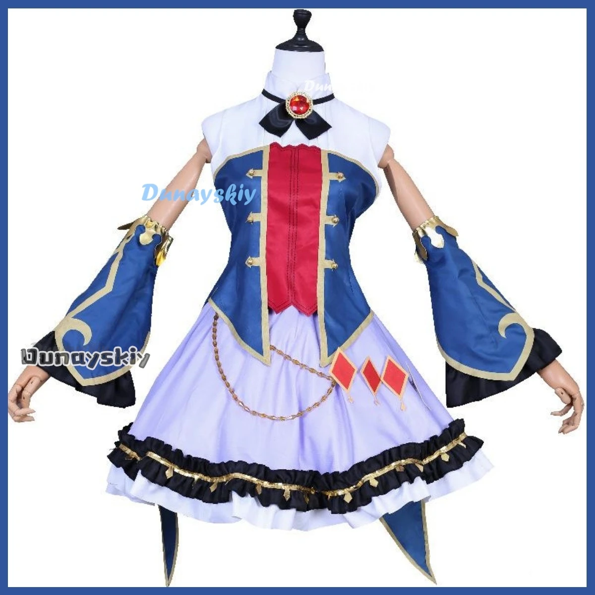 Anime Game Princess Connect! Re:Dive Momochi Kiruya Karyl Cosplay Costume Wig Lolita Skirt Uniform Adult Woman Sexy Kawaii Suit