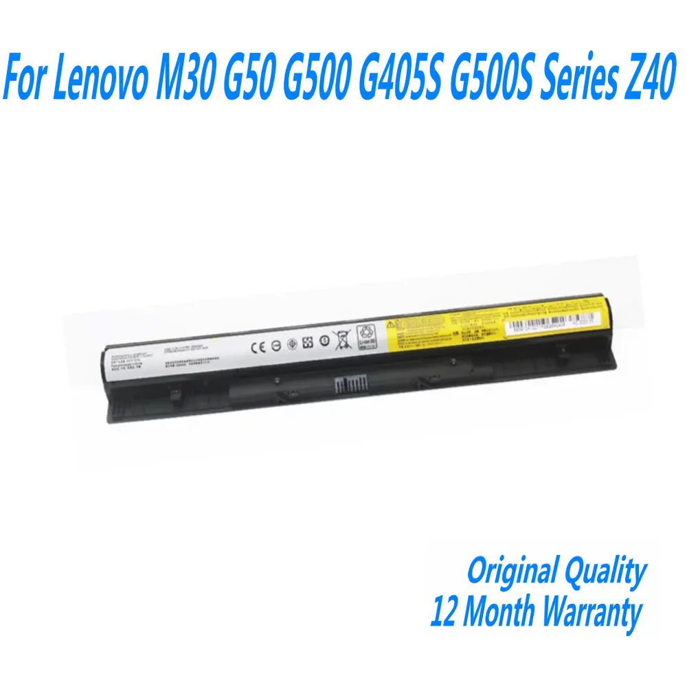 

New 14.8V L12L4A02 L12S4E01 Laptop Battery For Lenovo M30 G50 G500 G405S G500S G400S Z40 L12L4E01 L12M4A02 L12M4E01 L12S4A02