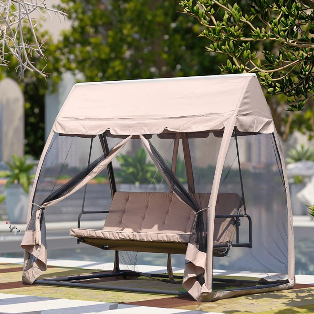 Courtyard Swing Garden Terrace Basket Cradle Chair Hanging Chair Outdoor Swing Balcony Swinging Chair Hanging Bed view 5
