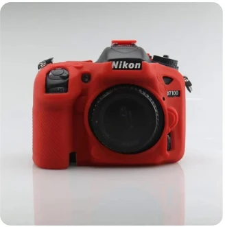 For Nikon Z50 Z6 Z7 z6ii z7ii D5500 D5600 D7000 D7100 D7200 D600 D610 D750 DSLR cover soft silicone rubber armor camera bag case