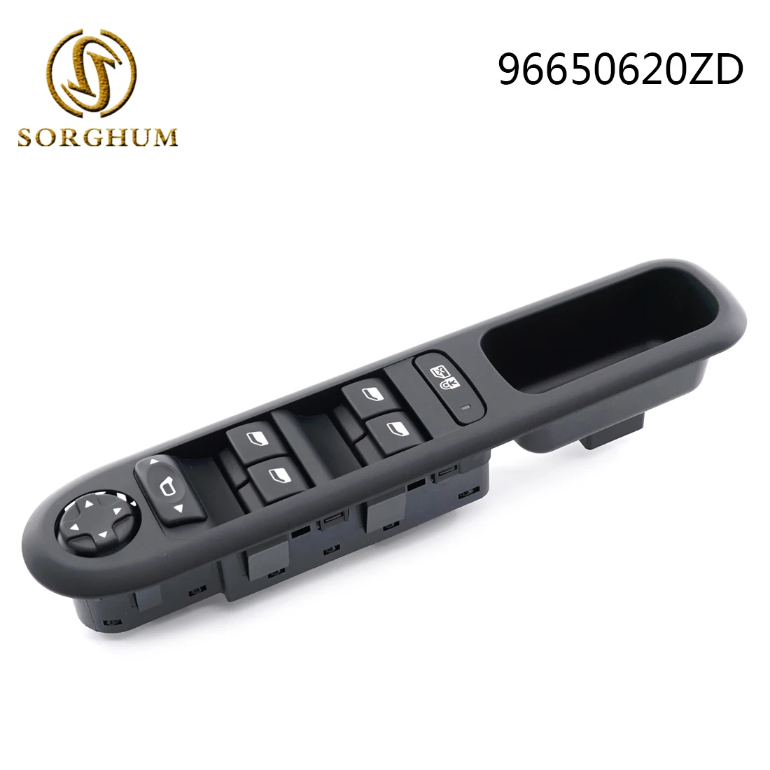 

SORGHUM Black Front Left Drive Side Electric Master Power Window Mirror Switch 96650620ZD For Peugeot 3008 2009-2015