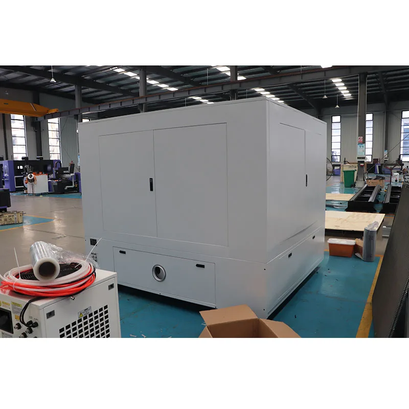 스몰 사이즈 금속 절단기 1390 밀폐형 커버, 섬유 레이저 절단기, 1500W, 2000W, 3000W