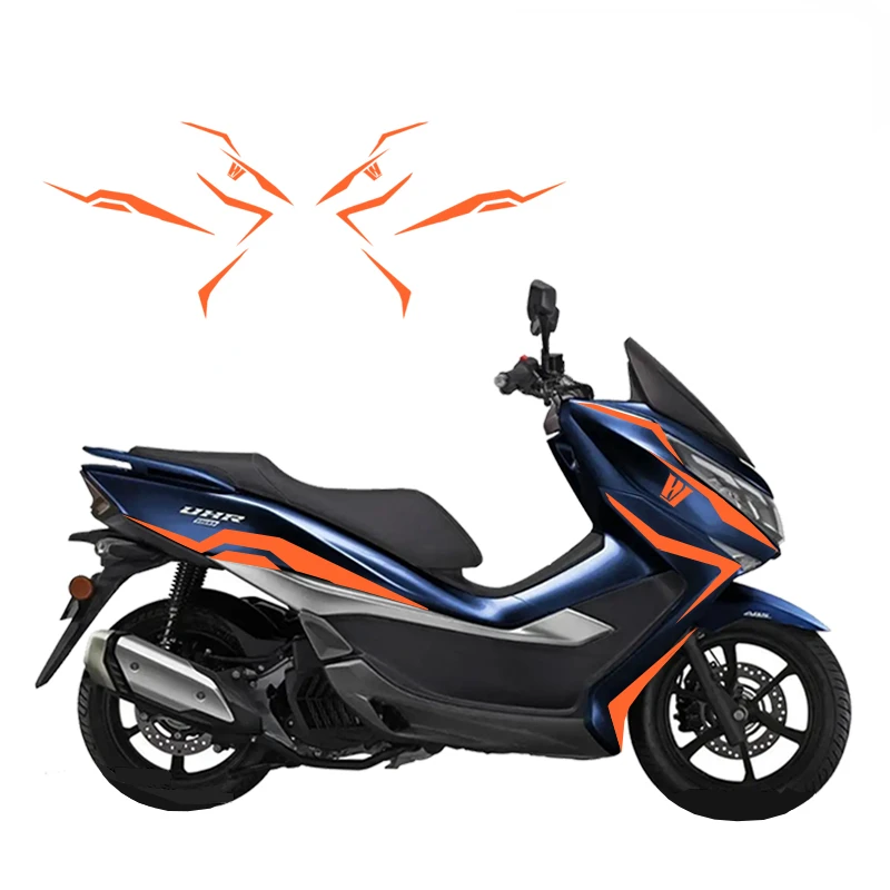 FÜR UHR 150 UHR 150 Motorrad körper verkleidung aufkleber Tank Pads Gas Knie Grip Traktion Aufkleber Schutz