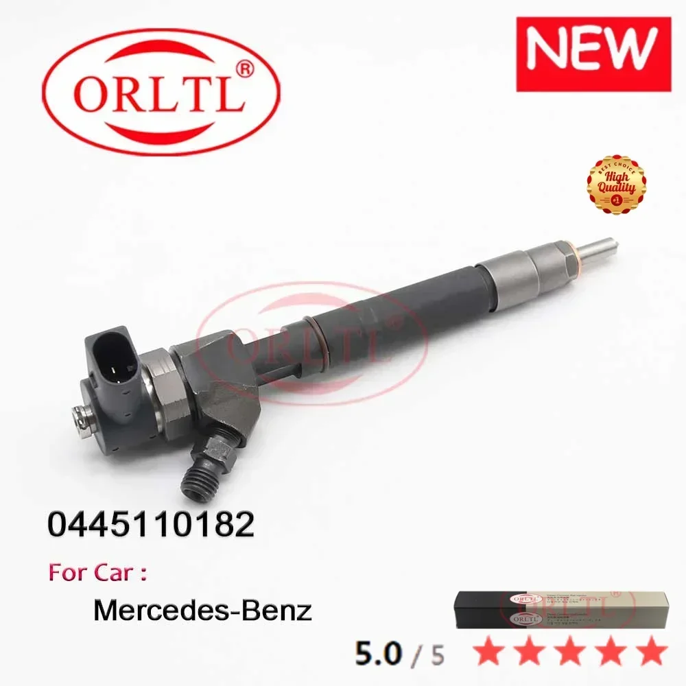 

New Injector 0445110182 0986435053 A61207004870080 6120700487 61207004870080 A6120700487 0 445 110 182 FOR BOSCH Mercedes-Benz