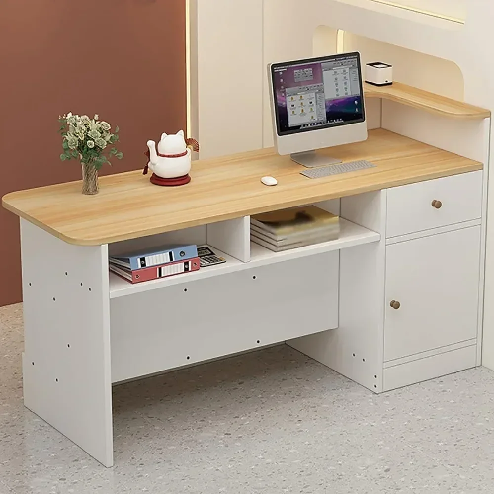 Counterdesk Office Professional Hairdresser Counter Modern Shop Salon Reception Desk