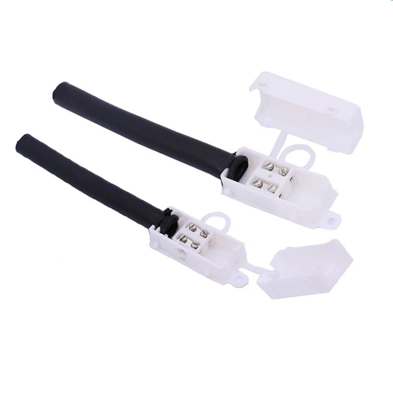 External Junction Box 2 Way Plug Line MK1282 Coaxial Cable Connector Outdoor External Electric Power Cord Box