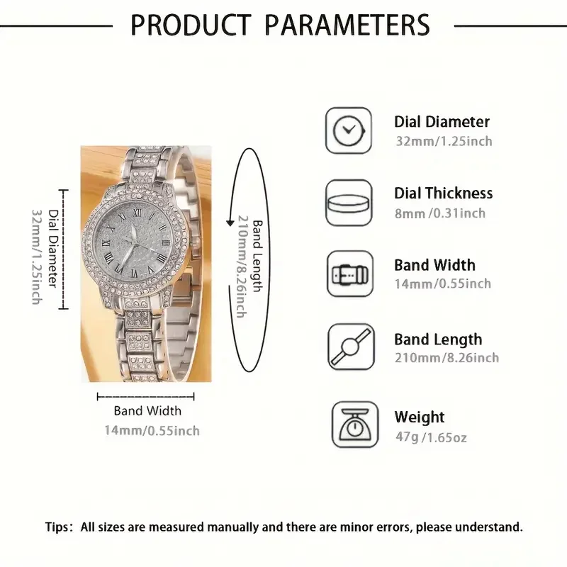 Orologi da donna di lusso con diamanti Bracciale Hip Hop Orologio al quarzo da donna Orologio da polso da donna in oro rosa Cristallo lucido Reloj Mujer