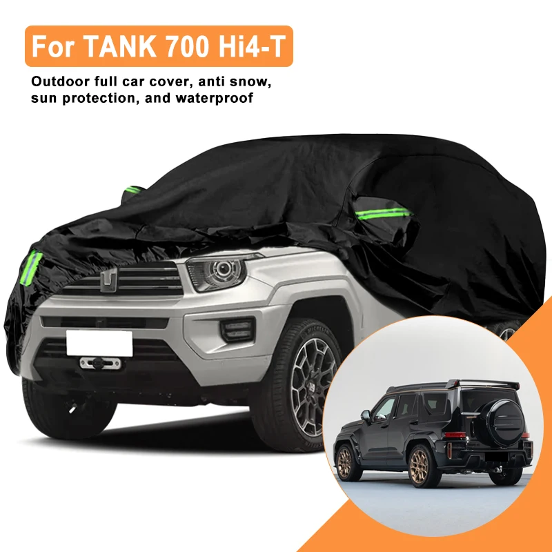 

Full Car Cover for TANK 700 Hi4-T Outdoor Use - Waterproof Snowproof Sunshade, Winter & Summer Auto Protection Accessories