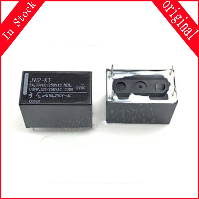 5 pièces/lot JV12-KT JV24-KT JV12S-KT JV24S-KT 4Pin 5A 30VDC 250ylique 12VDC En Stock